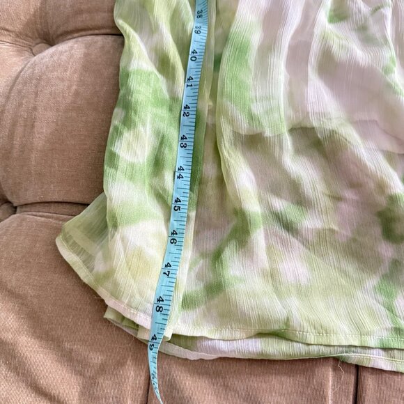Line & Dot Green Tie-Dye Maxi Dress XS - Picture 10 of 10